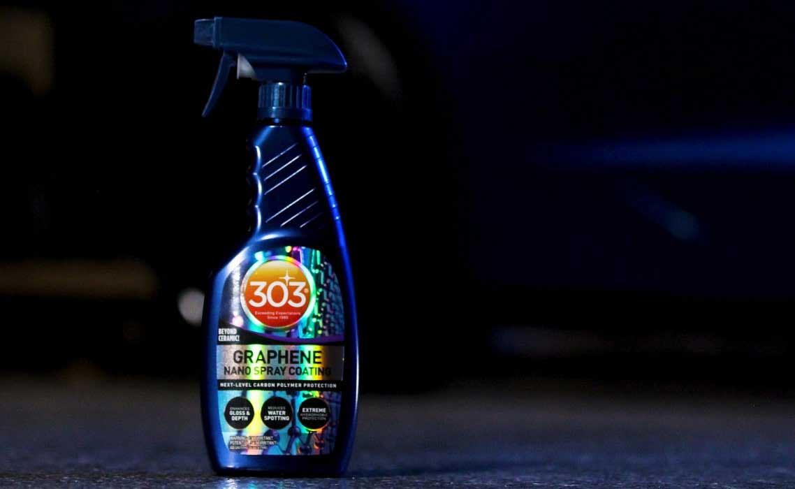 303 Graphene Nano Spray Coating, Enhances Gloss and Depth