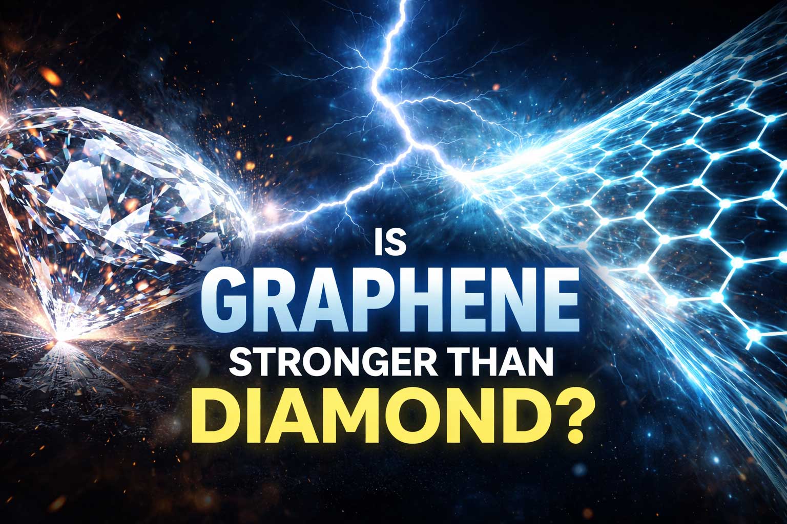 Is Graphene Stronger Than Diamond?