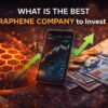 raphene investing concept with stock chart and rising arrow