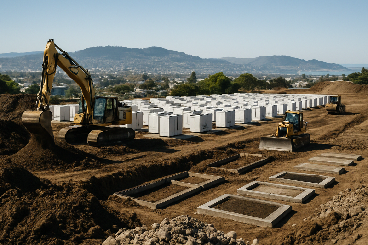 Arevon breaks ground on a 1-gigawatt-hour battery project near San Francisco