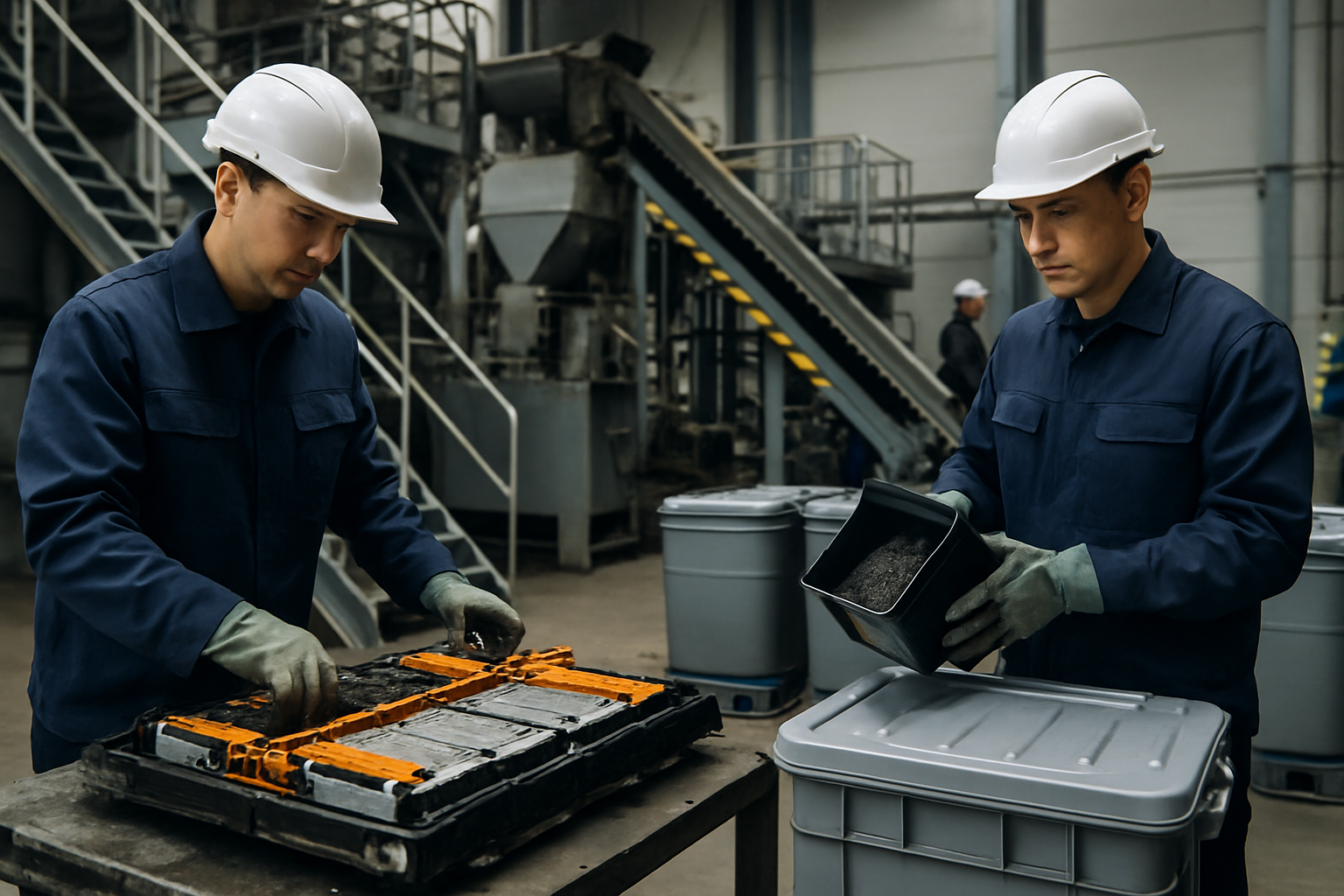 BASF, TSR Group strike battery-recycling partnership in Europe