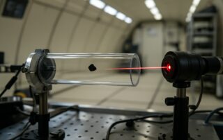 ESA flight test shows graphene aerogels can be driven by laser light in microgravity featured image
