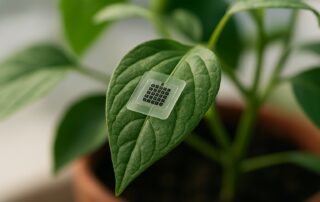 Graphene-Based Sensor Tracks Plant Hydration Without Harming Leaves featured image