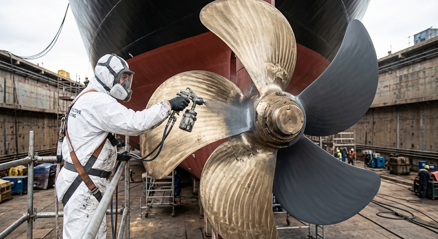 GIT Coatings Launches Graphene Propeller Coating to Cut Marine Fuel Consumption