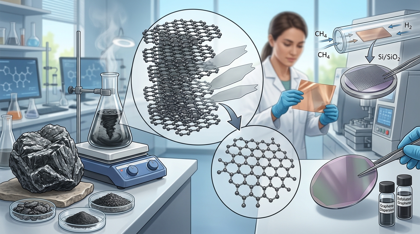 Methods for Producing Graphene from Graphite